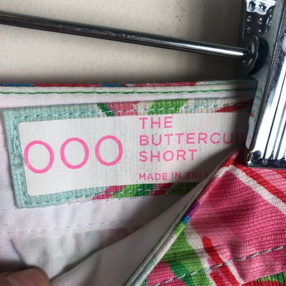 Lilly Pulitzer Butercup Shorts Scallop Hem Pink - Picture 4 of 5